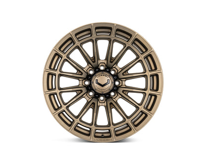 Vossen HFX5 Terra Bronze wheel — complete wheel view