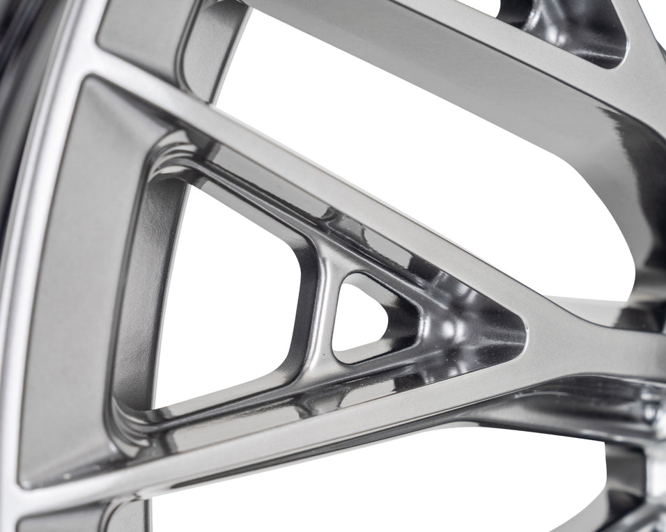 Vossen HFX6 eight-lug Hyper Gunmetal detail