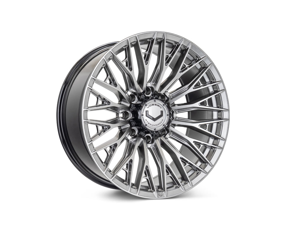 Vossen HFX6 eight-lug Hyper Gunmetal complete wheel