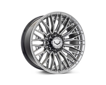 Vossen HFX6 eight-lug Hyper Gunmetal complete wheel