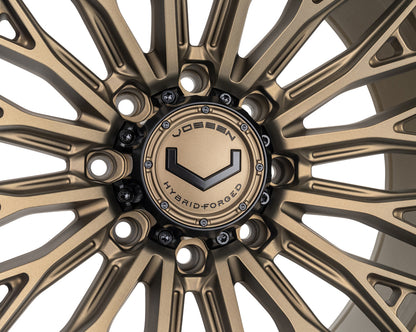 Vossen HFX6 eight-lug Terra Bronze detail