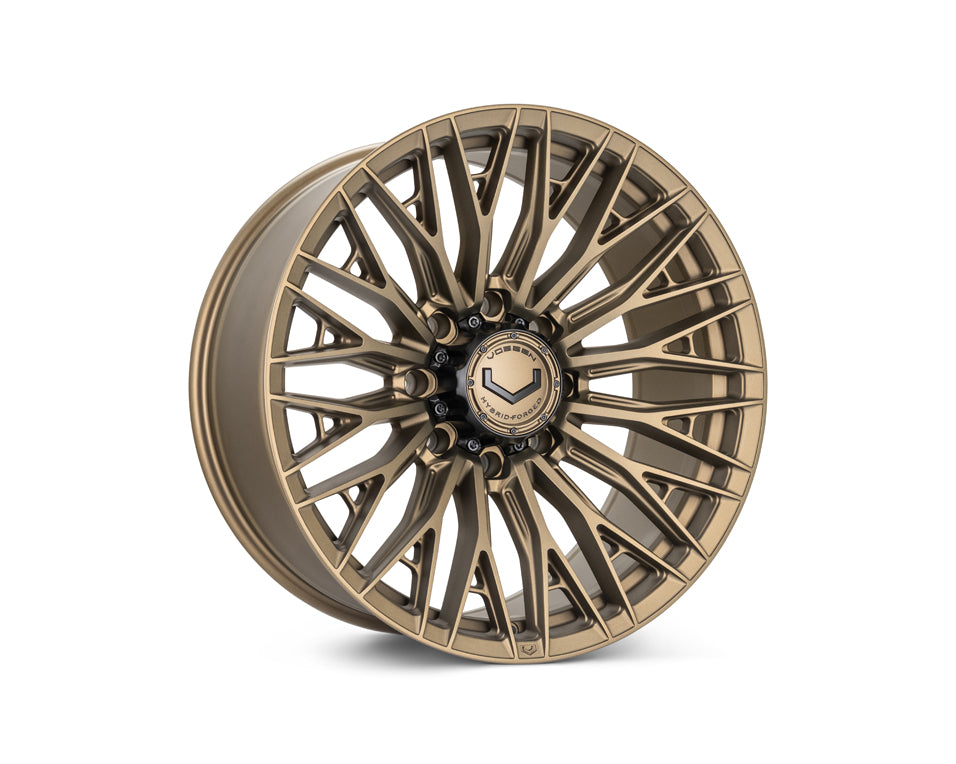 Vossen HFX6 eight-lug Terra Bronze complete wheel