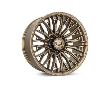 Vossen HFX6 eight-lug Terra Bronze complete wheel