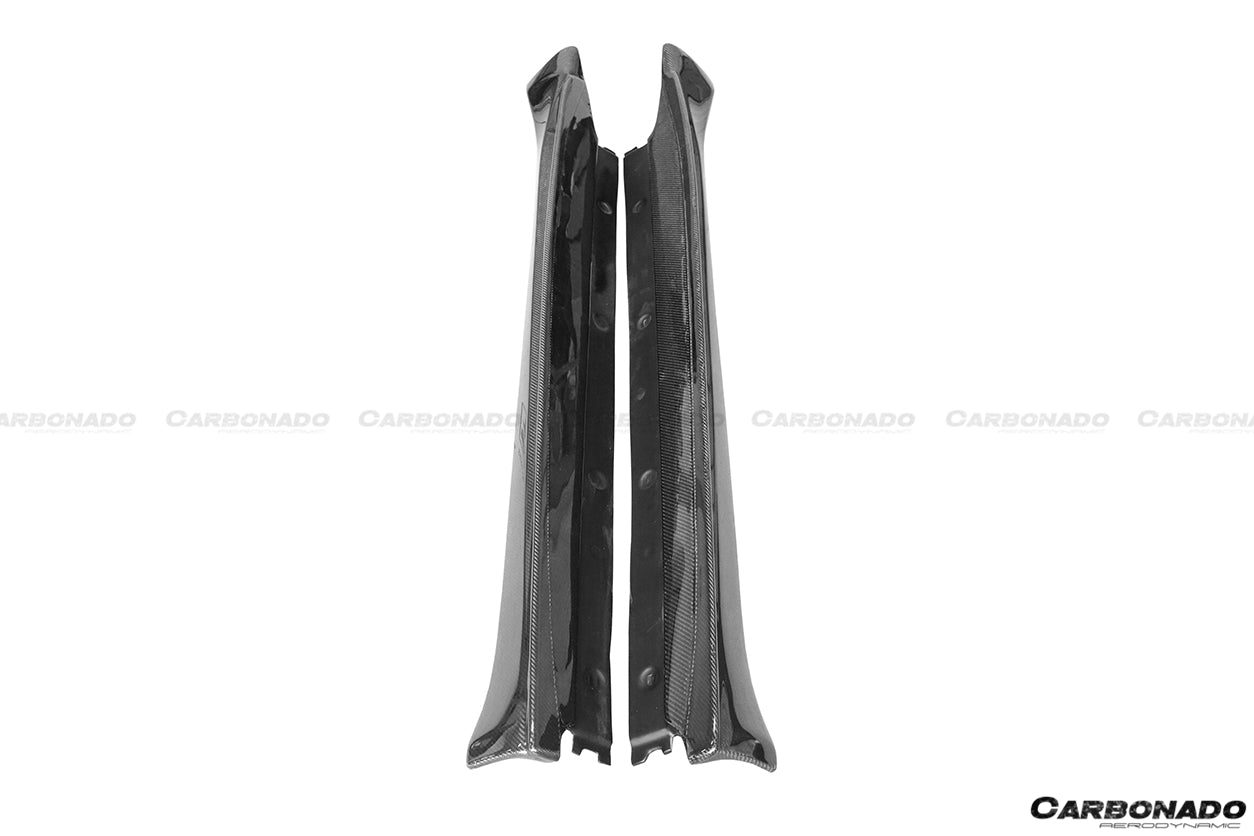2012-2015 Porsche 911 991.1 Carrera/S VRS Style Side Skirts - Carbonado