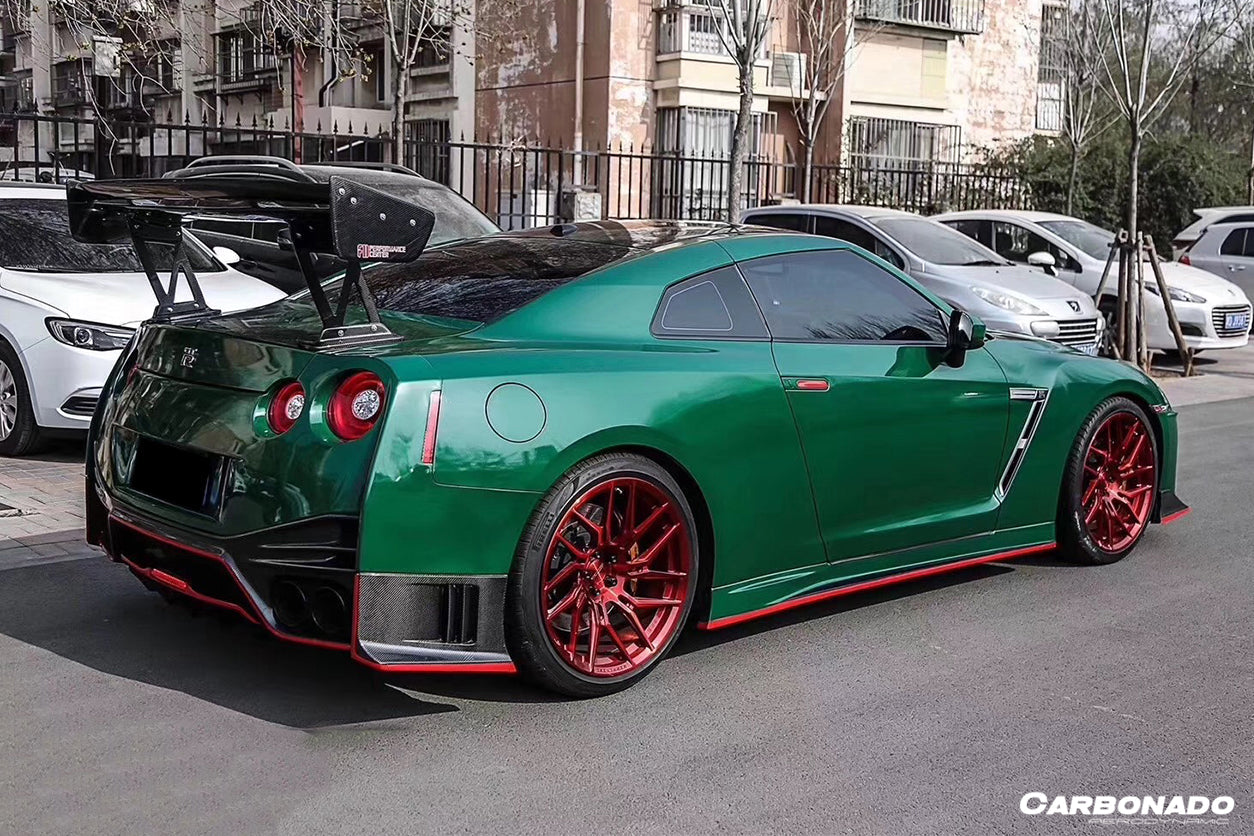 2008-2022 Nissan GTR R35 CBA/DBA/EBA VTX Style Trunk Spoiler - Carbonado