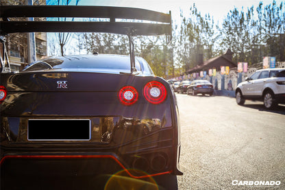2008-2022 Nissan GTR R35 CBA/DBA/EBA VTX Style Trunk Spoiler - Carbonado