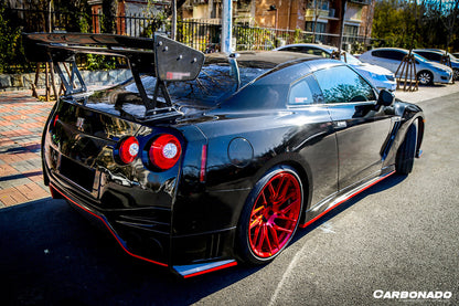 2008-2022 Nissan GTR R35 CBA/DBA/EBA VTX Style Trunk Spoiler - Carbonado