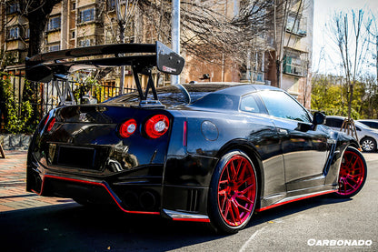 2008-2022 Nissan GTR R35 CBA/DBA/EBA VTX Style Trunk Spoiler - Carbonado