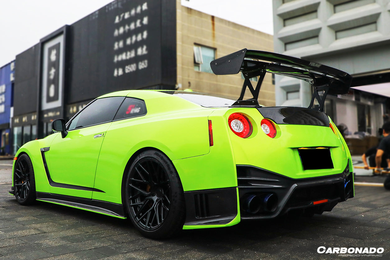 2008-2022 Nissan GTR R35 CBA/DBA/EBA VTX Style Trunk Spoiler - Carbonado