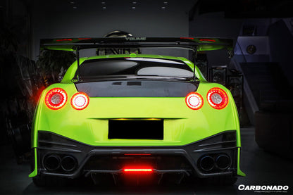 2008-2022 Nissan GTR R35 CBA/DBA/EBA VTX Style Trunk Spoiler - Carbonado