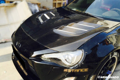 2012-2020 Scion FRS / Toyota GT86/ Subaru BRZ VRS Style Hood - Carbonado