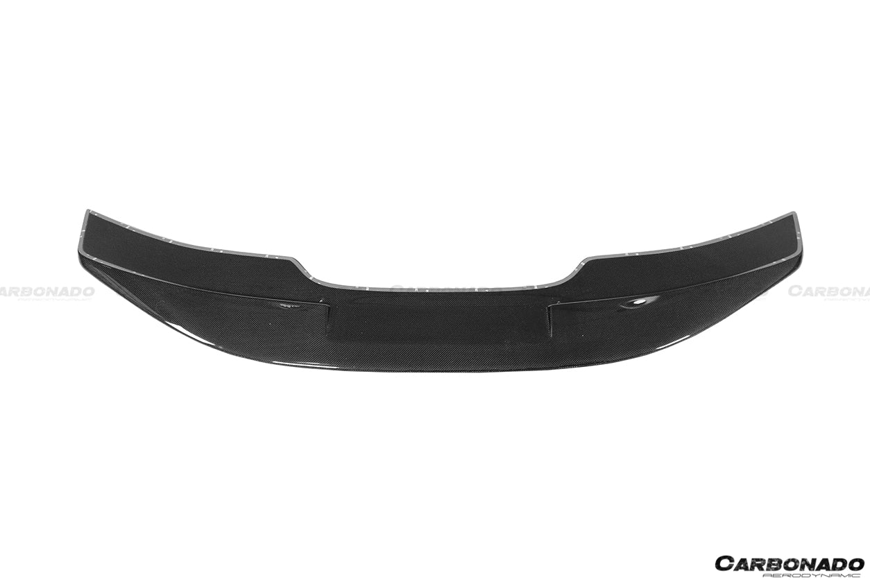 2015-2020 Ferrari 488 GTB VRS Style Carbon Fiber Trunk Spoiler - Carbonado