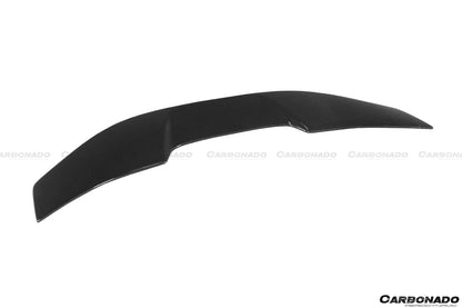 2015-2020 Ferrari 488 GTB VRS Style Carbon Fiber Trunk Spoiler - Carbonado
