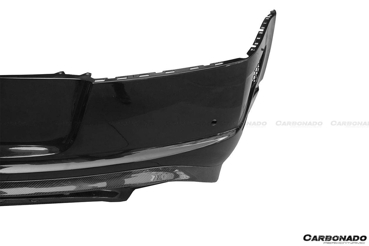2012-2015 Bentley Continental V8 GT/GTC/V8S - W12 GT/GTC/SPEED MSY Style Rear Bumper - Carbonado Aero