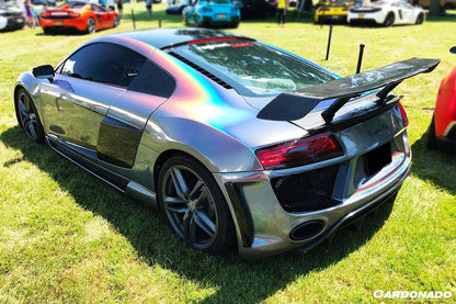 2006-2015 Audi R8 Coupe PI Style Carbon Fiber Trunk Spoiler Wing - Carbonado