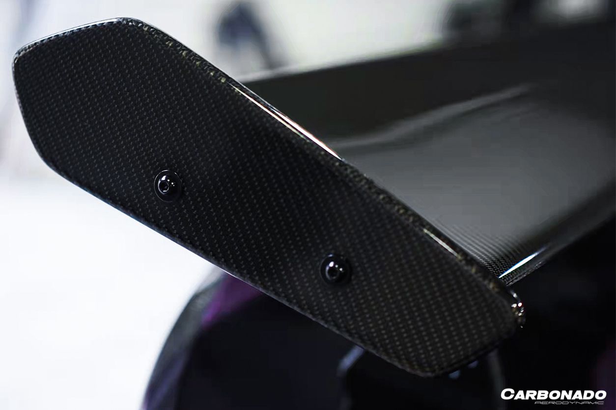 2014-2020 BMW M4 F82 GTS Style Carbon Fiber Trunk Spoiler - Carbonado Aero
