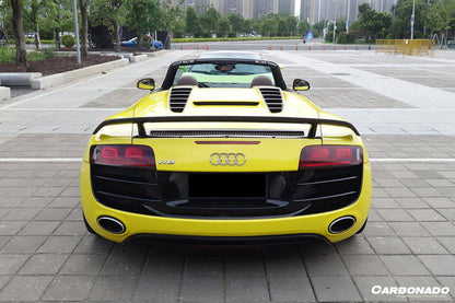 2010-2015 Audi R8 Spyder GT Carbon Fiber Trunk Spoiler - Carbonado Aero