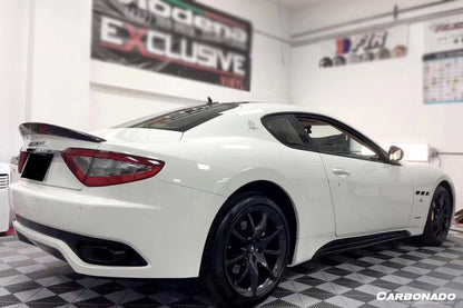 2008-2011 Maserati GranTurismo S 4.7L Coupe MC Style Carbon fiber Trunk Spoiler - Carbonado