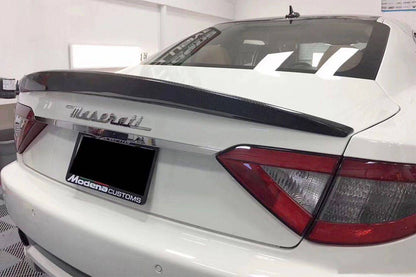 2008-2011 Maserati GranTurismo S 4.7L Coupe MC Style Carbon fiber Trunk Spoiler - Carbonado