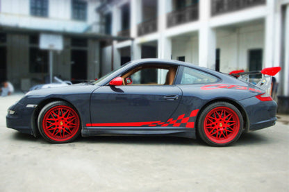 2005-2008 Porsche 911 997.1 Carrera  S TA Style Side Skirts