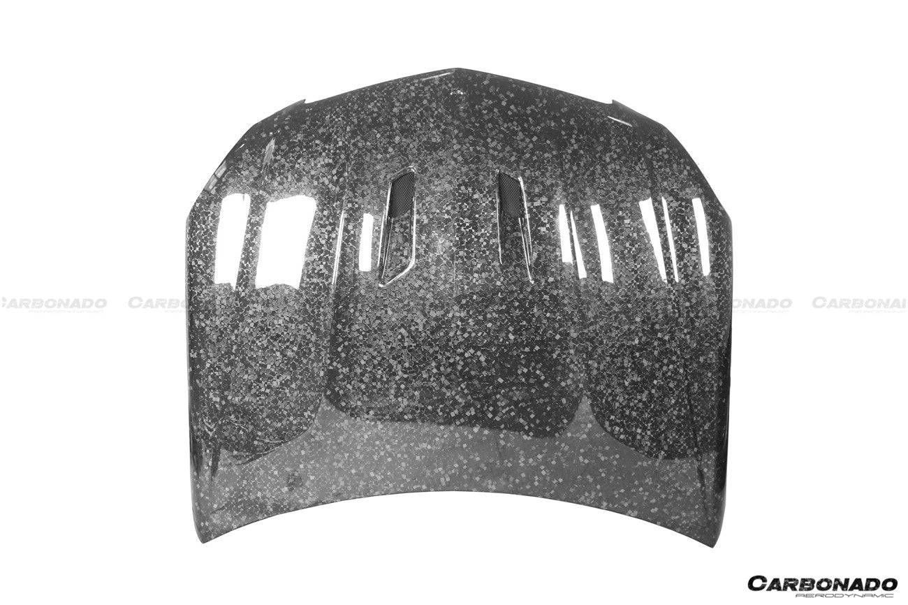 2012-2014 Mercedes Benz W204 C63 AMG BK Style hood - Carbonado Aero