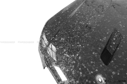 2012-2014 Mercedes Benz W204 C63 AMG BK Style hood - Carbonado Aero