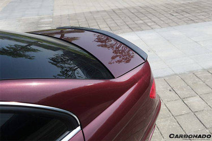 2008-2014 Mercedes Benz W204 C Class/ C63 AMG Sedan OE Style Carbon Fiber Trunk Spoiler - Carbonado