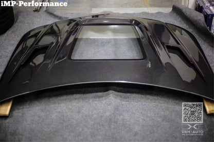 2012-2014 Mercedes Benz W204 C63 AMG IMP Performance Carbon Fiber Hood - DarwinPRO Aerodynamics