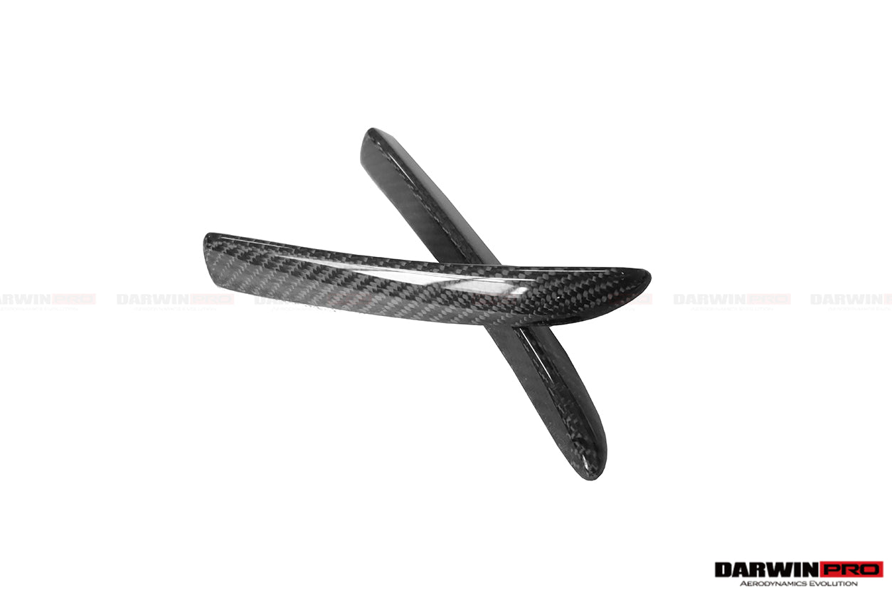 2015-2021 Mercedes Benz W205 C63/S AMG Coupe BKSS Style Carbon Fiber Front Lip - DarwinPRO Aerodynamics