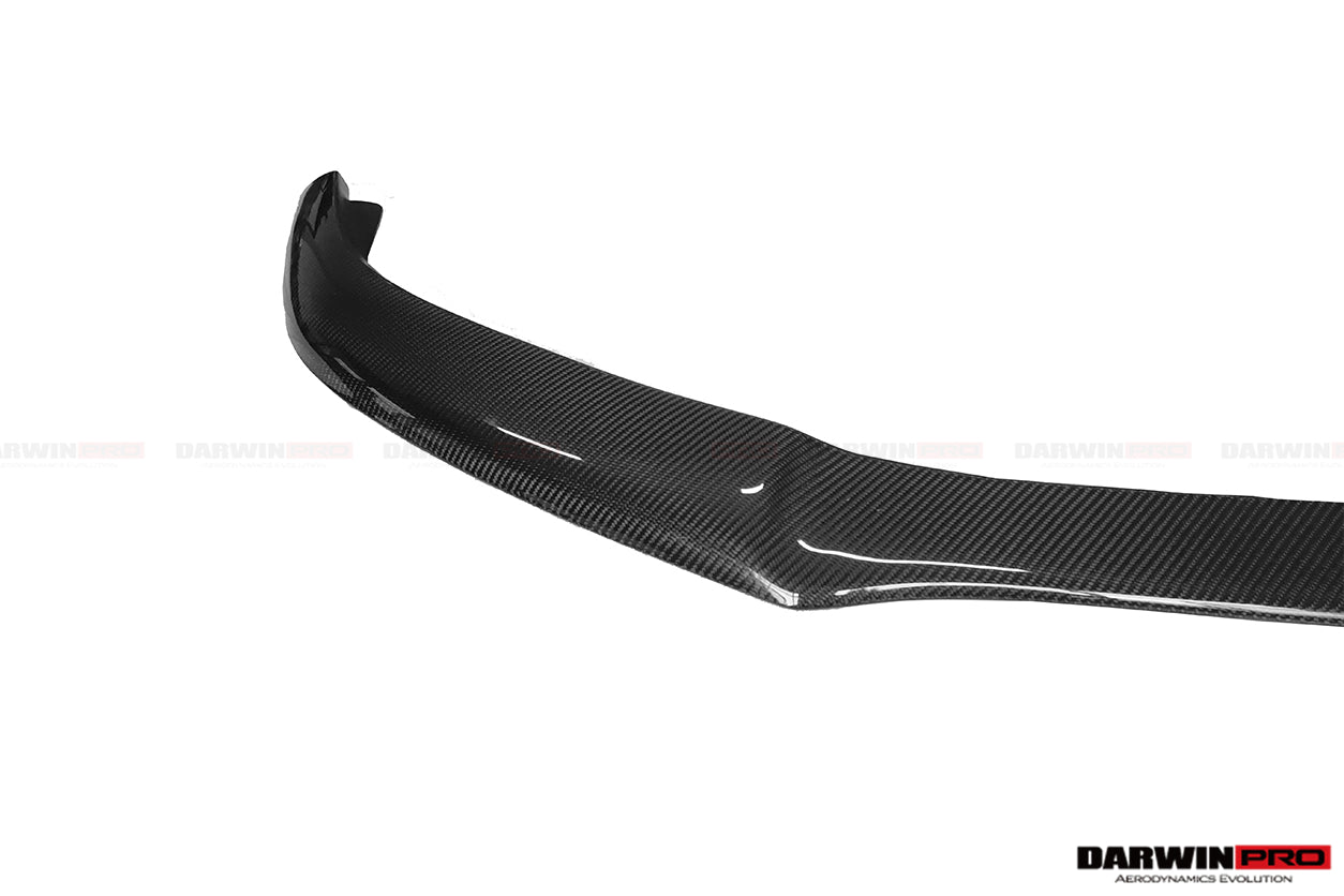 2015-2021 Mercedes Benz W205 C63/S AMG Coupe BKSS Style Carbon Fiber Front Lip - DarwinPRO Aerodynamics