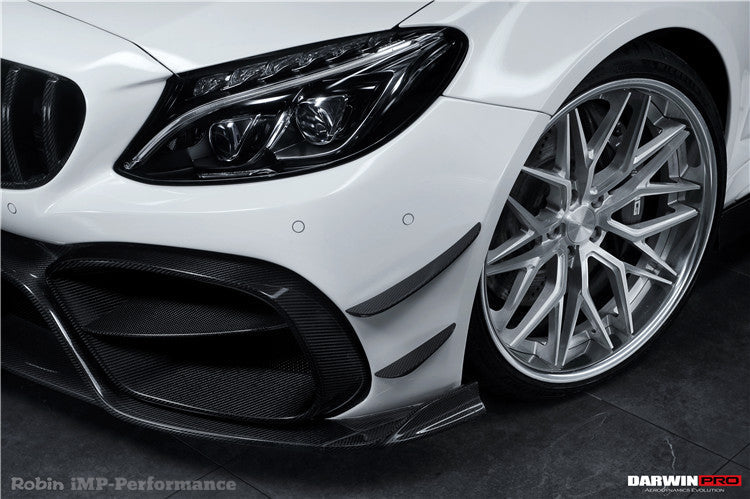2015-2018 Mercedes Benz W205 C63/S AMG Coupe IMP Performance Partial Carbon Fiber Full Body Kit - DarwinPRO Aerodynamics