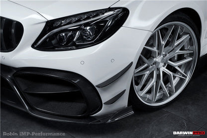 2015-2018 Mercedes Benz W205 C63/S AMG Coupe IMP Performance Partial Carbon Fiber Full Body Kit - DarwinPRO Aerodynamics