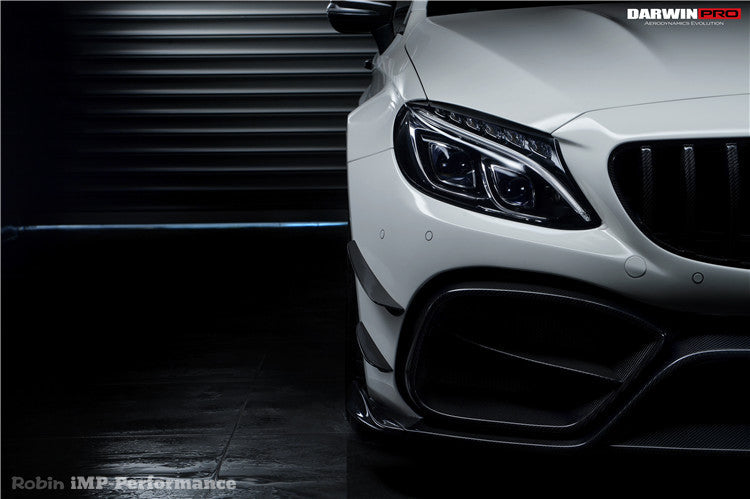 2015-2018 Mercedes Benz W205 C63/S AMG Coupe IMP Performance Partial Carbon Fiber Full Body Kit - DarwinPRO Aerodynamics