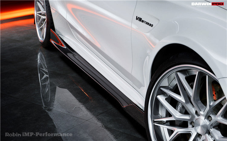 2015-2021 Mercedes Benz C63 / C-Class Coupe IMP Performance Carbon Fiber Side Skirts - DarwinPRO Aerodynamics