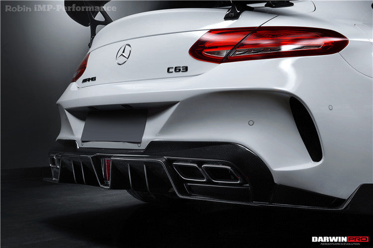 2015-2018 Mercedes Benz W205 C63/S AMG Coupe IMP Performance Partial Carbon Fiber Full Body Kit - DarwinPRO Aerodynamics