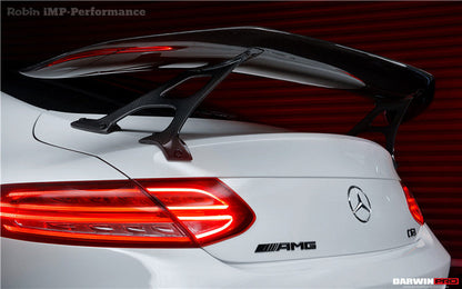 2015-2021 Mercedes Benz C-Class W205 Coupe IMP Performance Carbon Fiber Trunk Spoiler - DarwinPRO Aerodynamics
