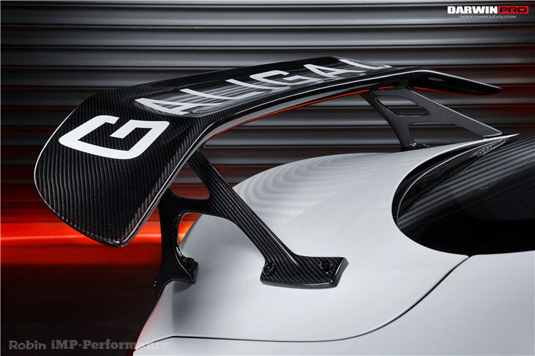 2015-2018 Mercedes Benz W205 C63/S AMG Coupe IMP Carbon Fiber Grill - DarwinPRO Aerodynamics