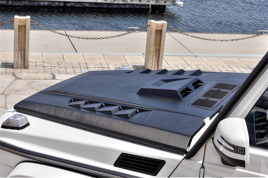 2003-2018 Mercedes Benz W463 G Wagon WD Style HOOD - Carbonado