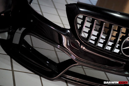 2015-2021 Mercedes Benz W205 C63/S AMG Sedan IMP Performance Partial Carbon Fiber front bumper - DarwinPRO Aerodynamics