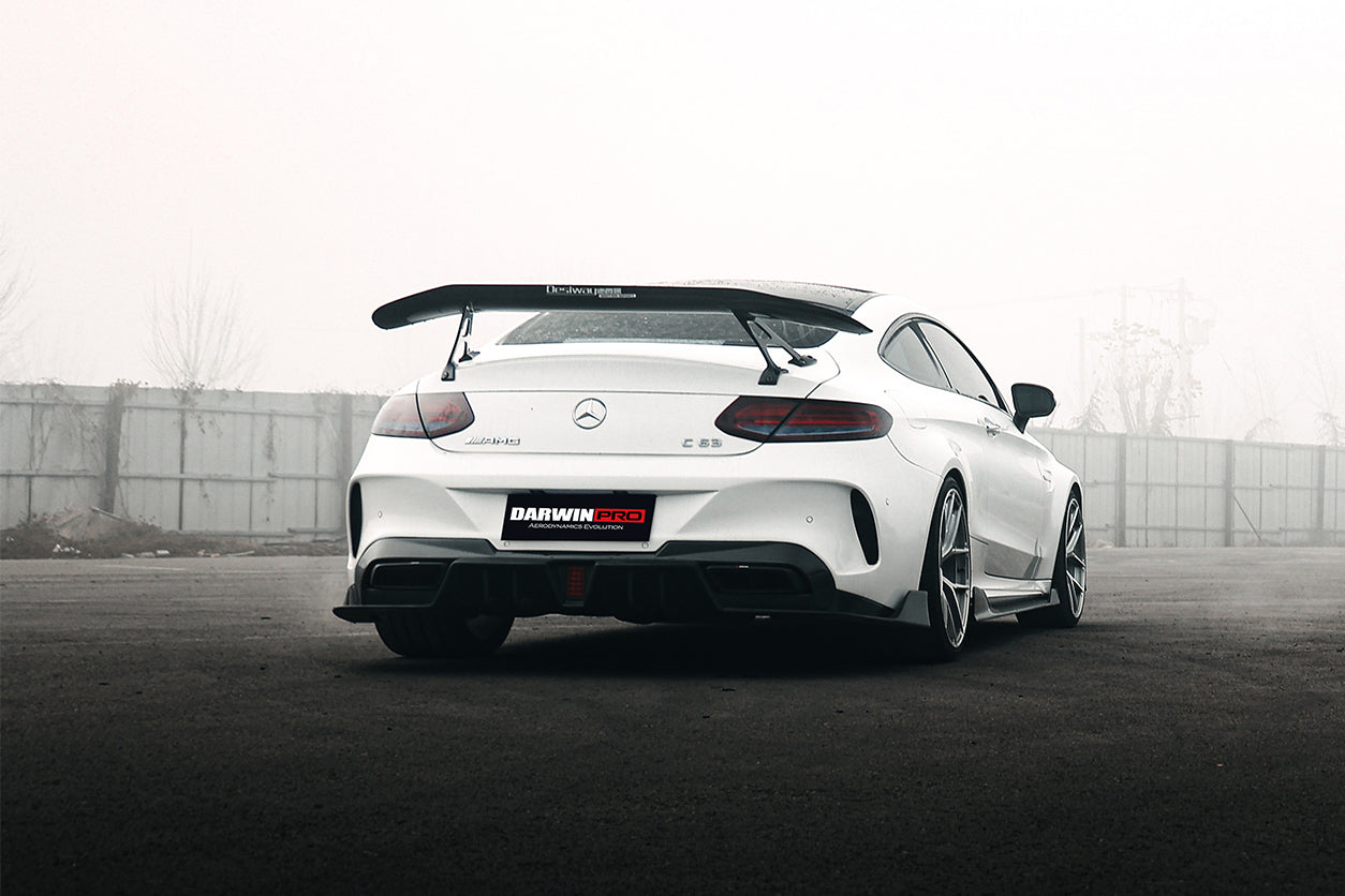 2015-2018 Mercedes Benz W205 C63/S AMG Coupe IMP Performance Partial Carbon Fiber Full Body Kit - DarwinPRO Aerodynamics