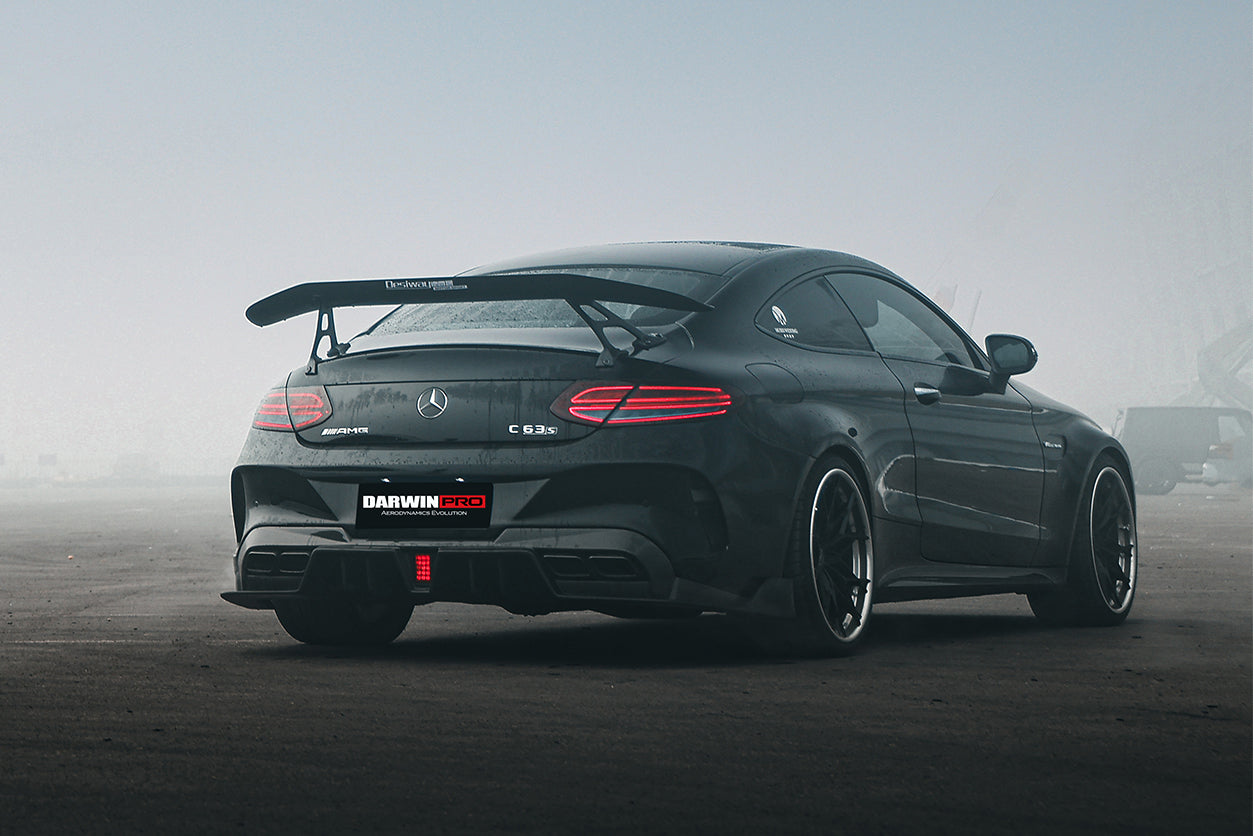 2015-2021 Mercedes Benz C-Class W205 Coupe IMP Performance Carbon Fiber Trunk Spoiler - DarwinPRO Aerodynamics