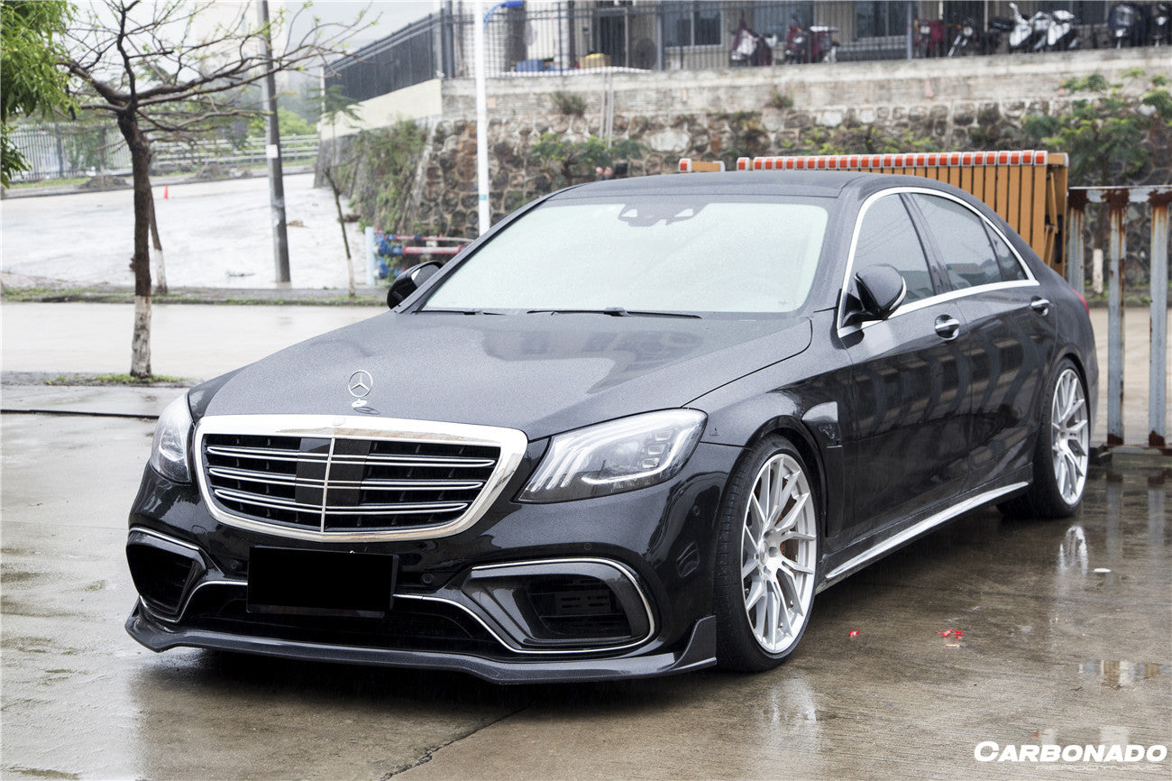2017-2020 Mercedes Benz S63 W222 Sedan BRS Style Front Air Vents - Carbonado