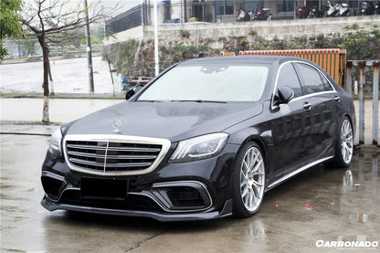 2017-2020 Mercedes Benz S63 W222 Sedan BRS Style Fender Vents - Carbonado