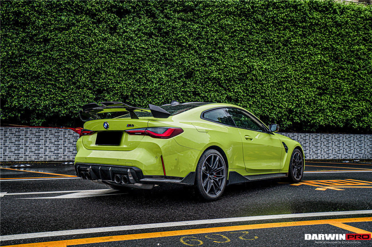 2021-UP BMW M4 G82/4 Series G22 BKSSII Style Carbon Fiber Trunk Spoiler - DarwinPRO Aerodynamics