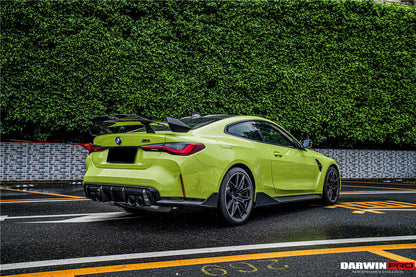 2021-UP BMW M4 G82/4 Series G22 BKSSII Style Carbon Fiber Trunk Spoiler - DarwinPRO Aerodynamics