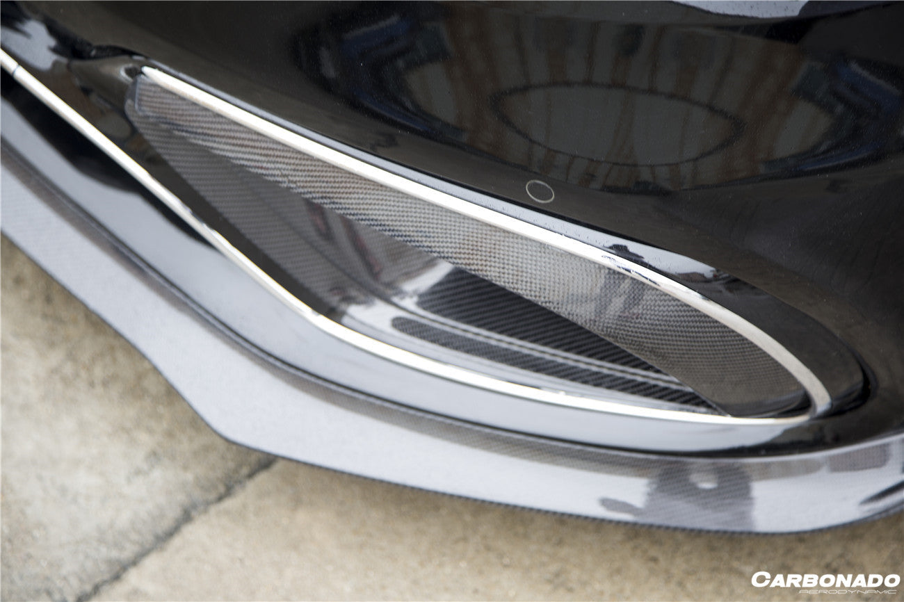 2017-2020 Mercedes Benz S63 W222 Sedan BRS Style Front Air Vents - Carbonado