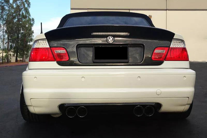 2001-2006 BMW M3 E46 Coupe CLS Style Carbon Fiber Trunk - Carbonado