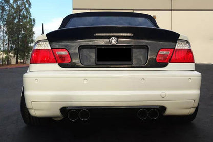 2001-2006 BMW M3 E46 Coupe CLS Style Carbon Fiber Trunk - Carbonado