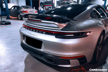 2019-2023 Porsche 911 992 Carrera/S/4/4S Turbo Style Trunk Spoiler - Carbonado