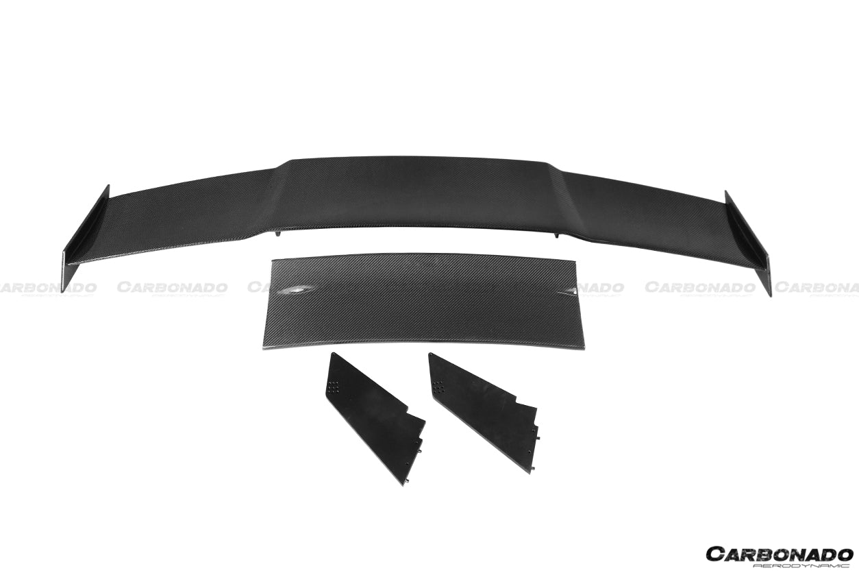 2004-2014 Lamborghini Gallardo STO Style Carbon Fiber Trunk Spoiler - Carbonado